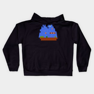 Iconic Pixels SMB Kids Hoodie